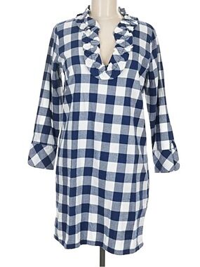 VINEYARD VINES Navy and White Dress women’s size 6 / Medium brand new